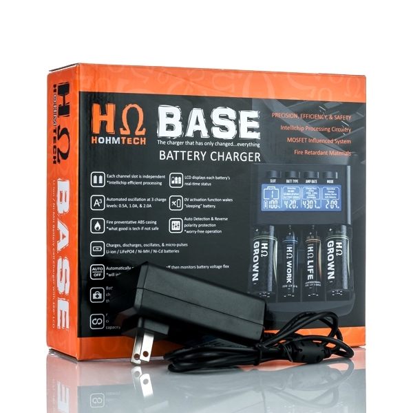 HOHMBASE CHARGER 4 BAY W/ BATTERY DOCTOR